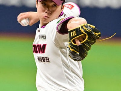 키움 선발 로테이션 공백에 힘들어하는 모습