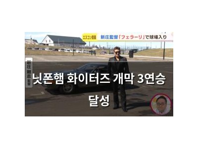 닛폰햄 화이터즈 개막 3연승 달성