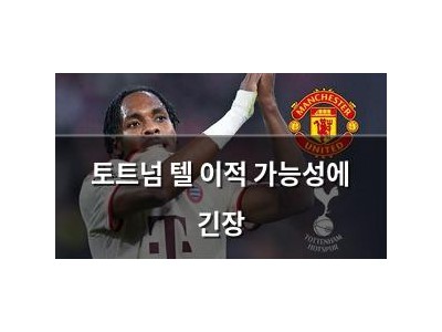 토트넘 텔 이적 가능성에 긴장