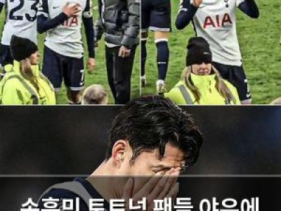손흥민 토트넘 팬들 야유에 분노